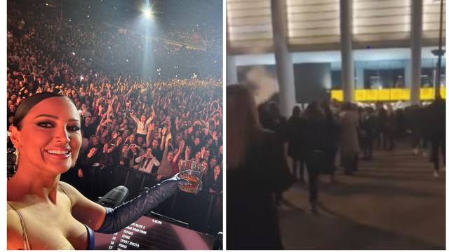 VIDEO Ogromni redovi ispred Arene za koncert Aleksandre Prijović: 'Imate kartu viška?'
