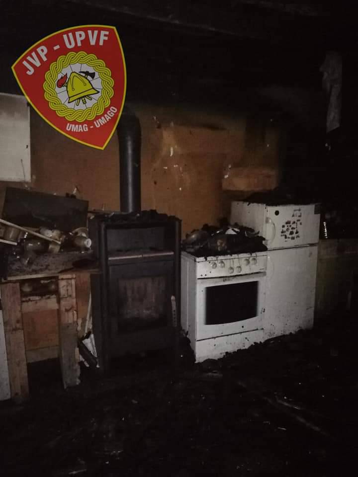 Na području Oprtlja izgorjela kuća, vatrogasci je gasili 6 sati