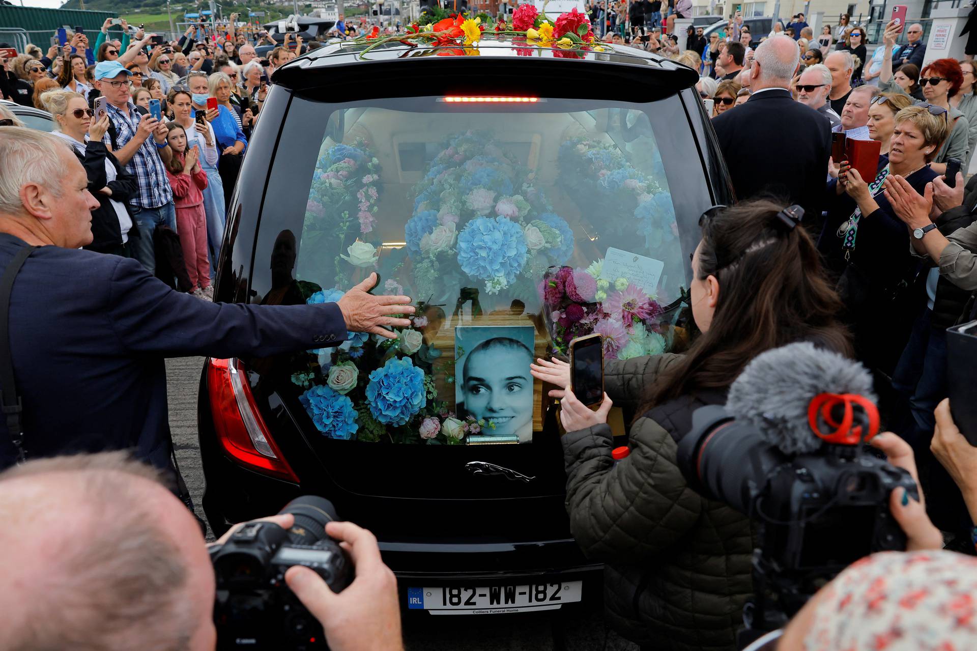 Funeral of Irish Singer Sinead O'Connor