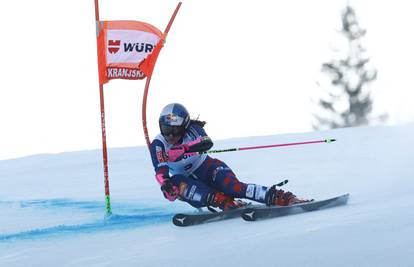 Skroman nastup Zrinke Ljutić u veleslalomu u Kranjskoj Gori