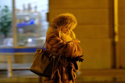 Centar Zagreba u hladnim večernjim satima