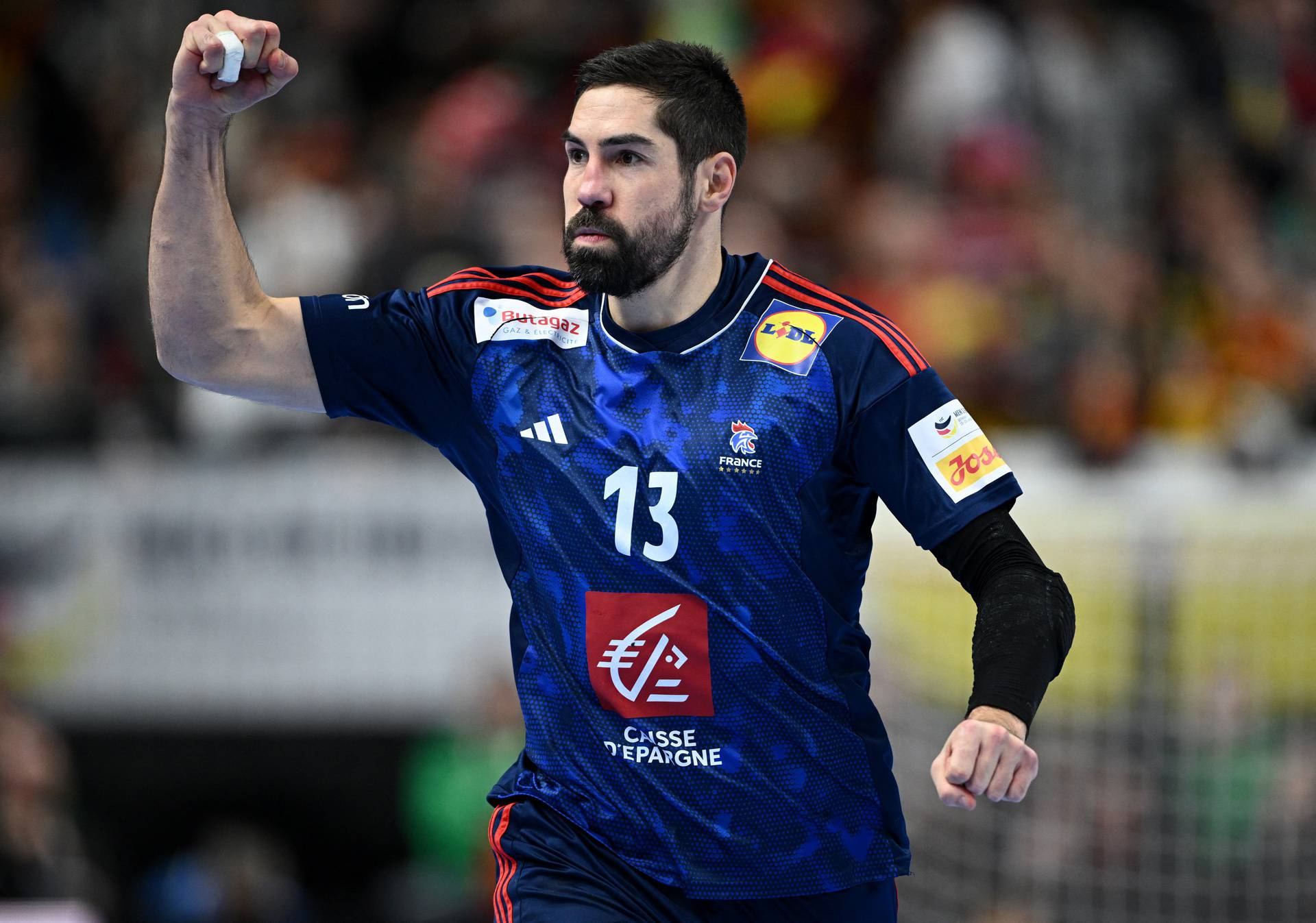 EHF 2024 Men's European Handball Championship - Preliminary Round - Group A - France v Germany