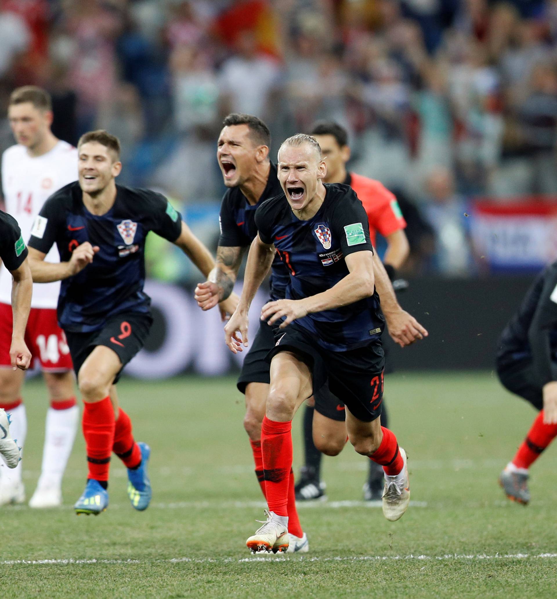 World Cup - Round of 16 - Croatia vs Denmark