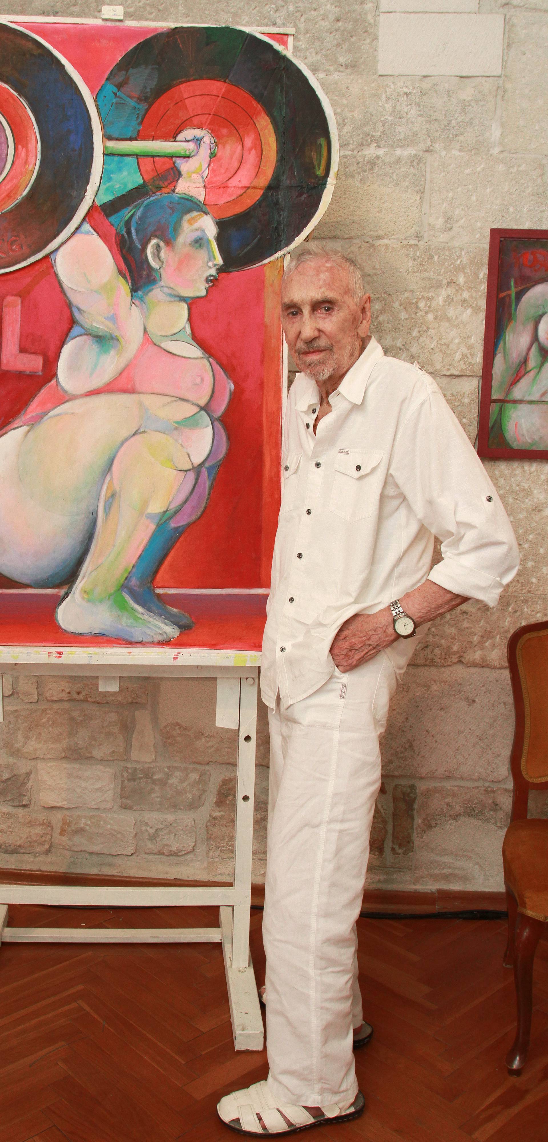 Frano Missia (92) izlagao je s Picassom, a još slika svaki dan