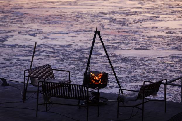 Oslo: Kupači uživaju u kupanju u zaljevu Oslofjord unatoč niskim temperaturama