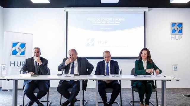 Zagreb: HUP predstavio  prijedloge reformi poreznog sustava