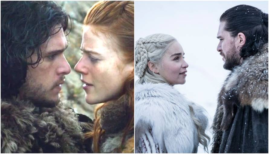Dok se Snow ljubio s Daenerys, supruga 'divljakuša' ga gledala