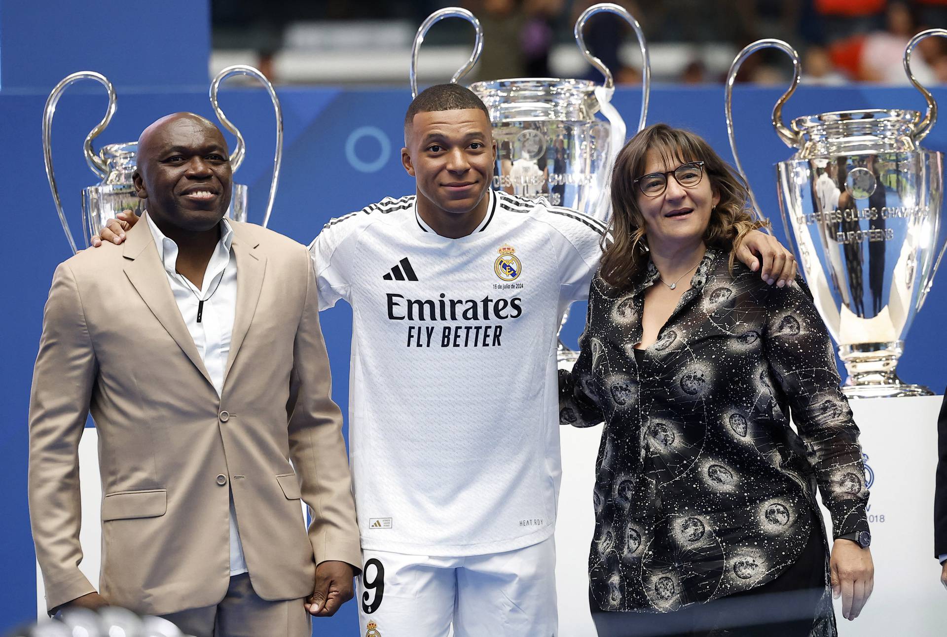 Real Madrid unveil Kylian Mbappe