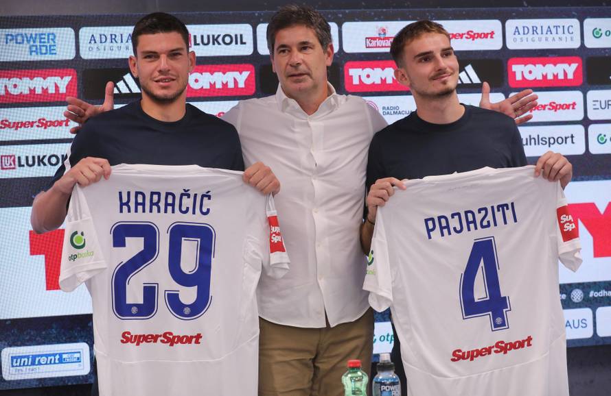 Split: Sportski direktor Hajduka predstavio nove igrače