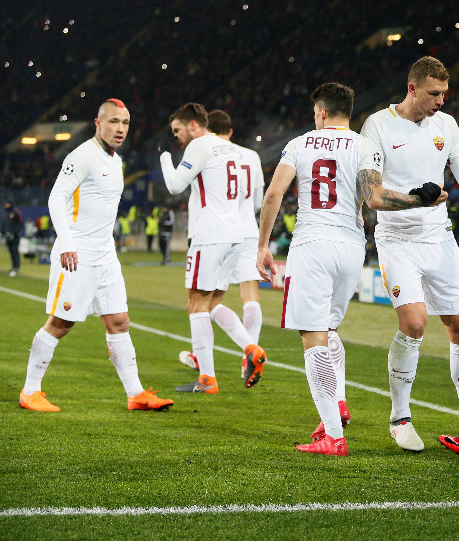 Champions League Round of 16 First Leg - Shakhtar Donetsk vs AS Roma