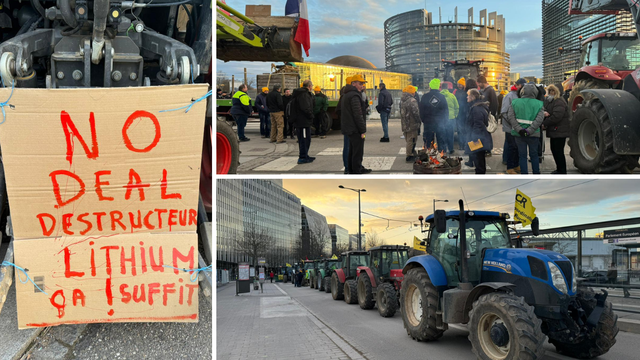 VIDEO Seljaci ne odustaju, blokirali promet ispred EU parlamenta u Strasbourgu