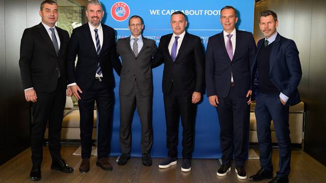 Čeferin ugostio čelnike HNS-a: Uefa podržava izgradnju kampa u Veslačkoj, šefovi stižu na Hvar