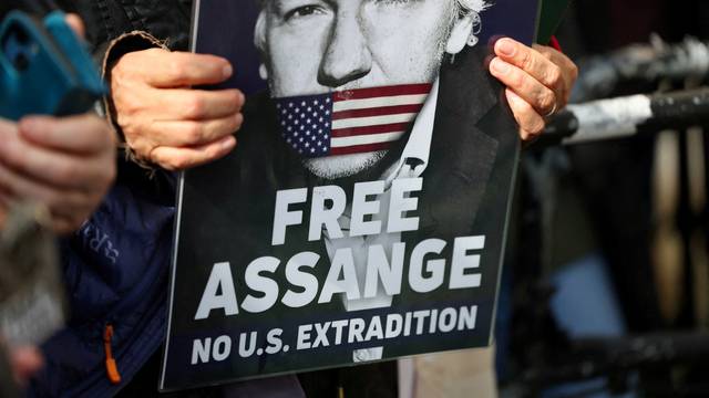 FILE PHOTO: London High Court hands down Julian Assange appeal ruling