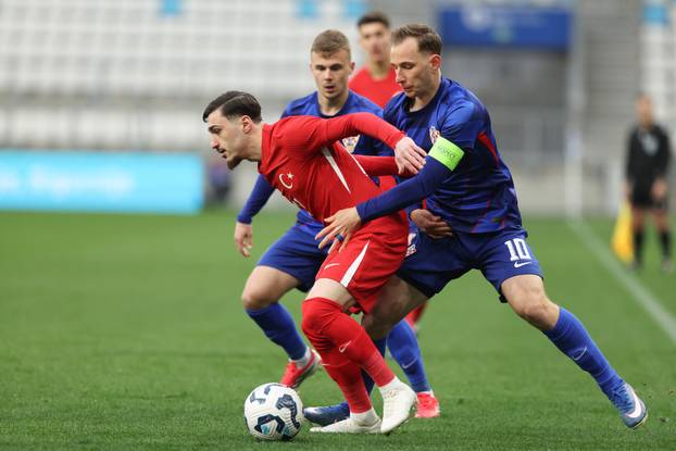 Osijek: Hrvatska protiv Turske za plasman na U-21 Europsko prvenstvo