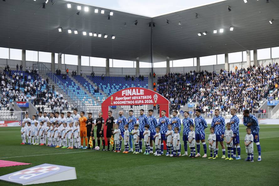 Dinamo i Rijeka u finalu Hrvatskog nogometnog kupa