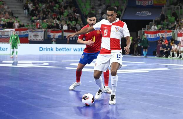 Susret Hrvatske i Španjolske u polufinalu Europskog prvenstva u futsalu