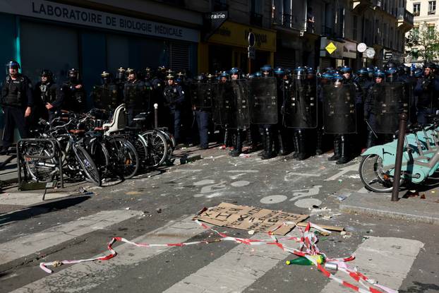 Nationwide strike and anti-government protests called by French unions in France