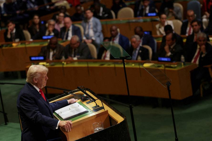 U.S. President Trump attends 80th United Nations General Assembly, in New York City