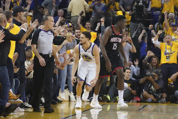 NBA: Playoffs-Houston Rockets at Golden State Warriors