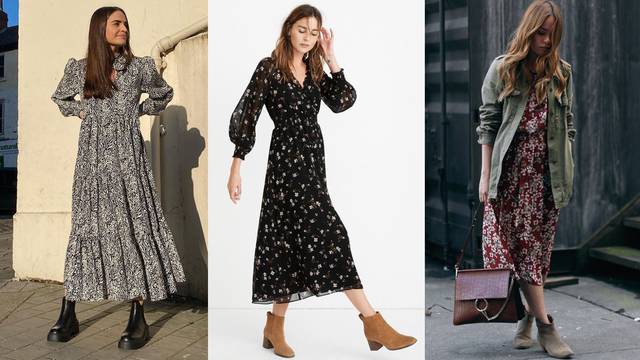 Midi haljina: Odlično izgleda na sakoe, ali i velike vunene veste