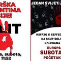 U 11:52 studenti  se okupljaju u Splitu i Zagrebu. Iskazat ćemo podršku kolegama u Srbiji!
