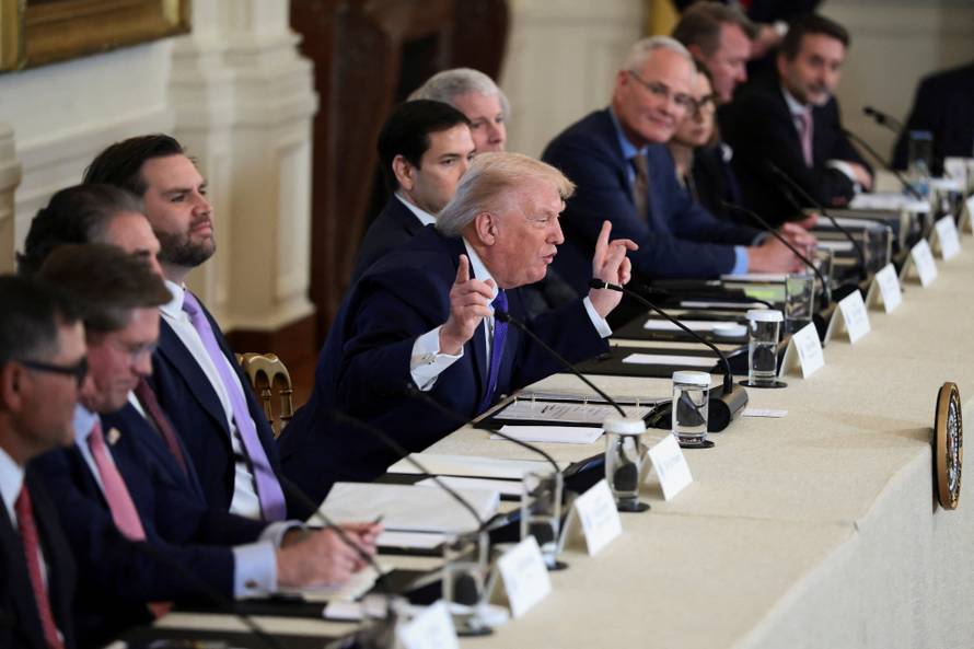 U.S. President Donald Trump at the White House in Washington, D.C.