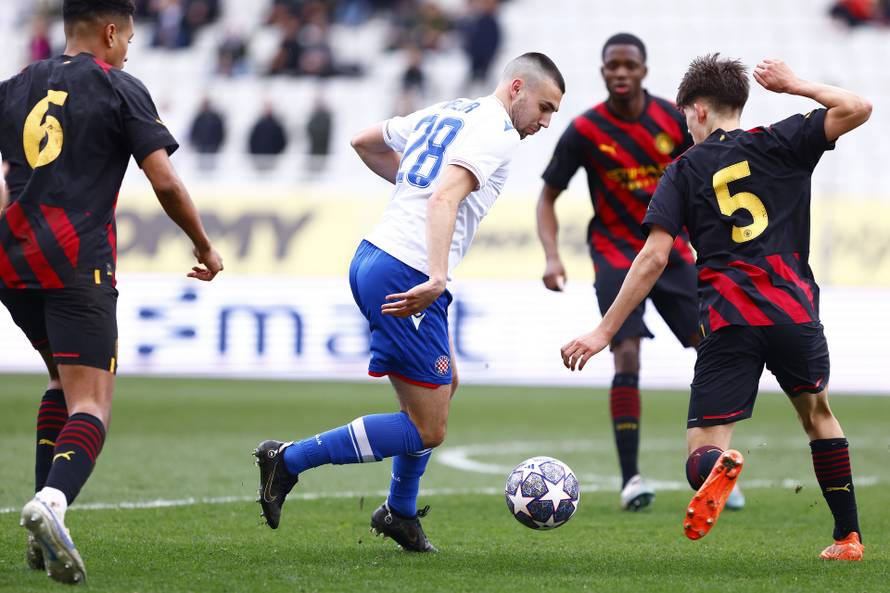 Split: Osmina finala Lige prvaka mladih, Hajduk - Manchester City