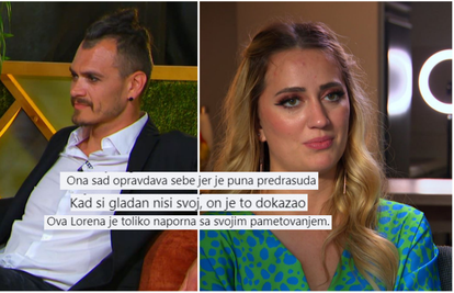 Gledatelji smatraju da je Marko pretjerao, a Lorena naporna: 'Toliko pitanja, baš nepristojno'