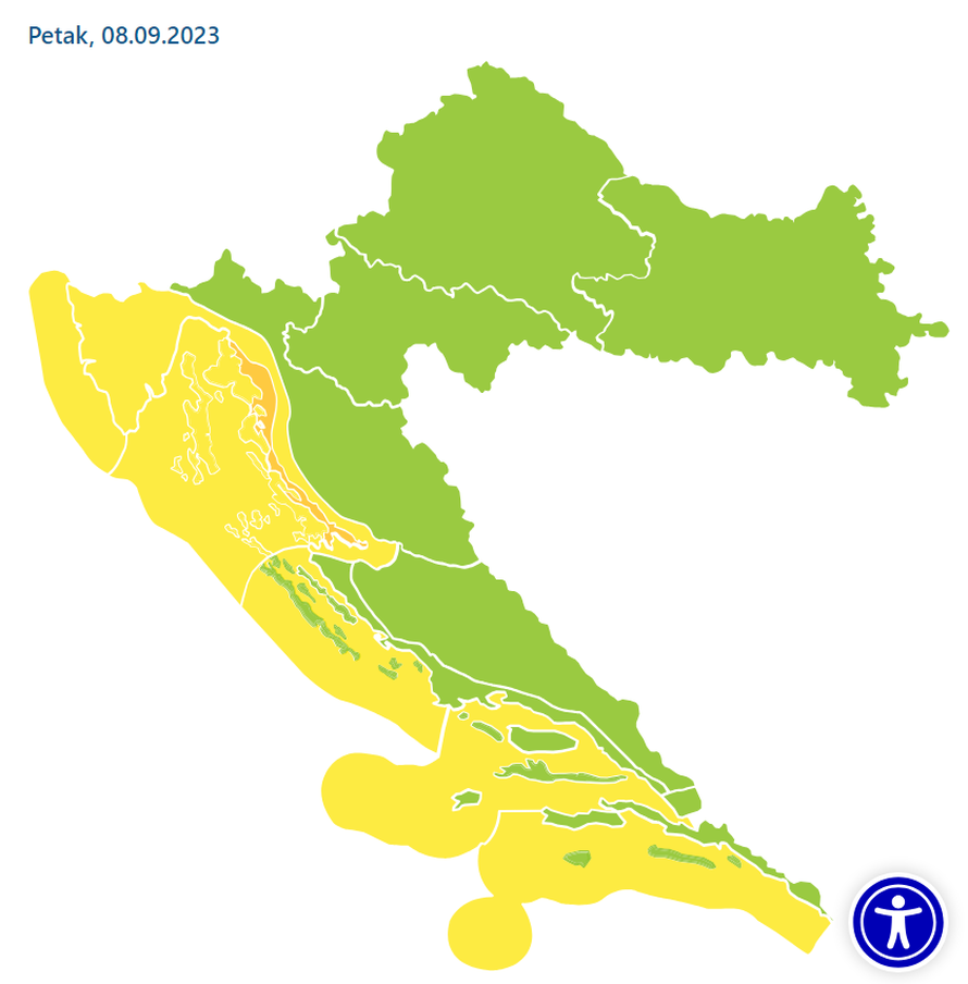 Jesen će još malo pričekati! Temperature se penju do 32 °C, probleme radi bura na Jadranu