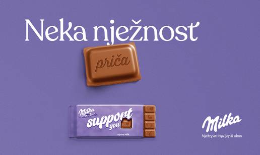 Neka nježnost priča uz slatke zalogaje Milka čokolade