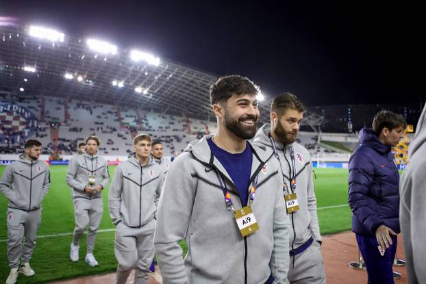 Prva utakmica četvrtfinala UEFA Lige nacija između Hrvatske i Francuske, obilazak stadiona