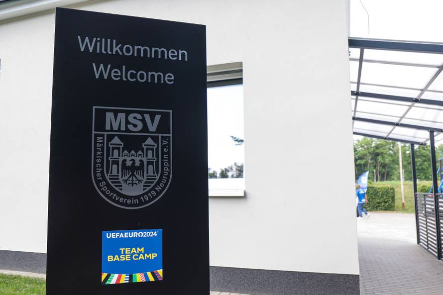 Stadion Volksparkstadion u Neruppinu gdje će se pripremati Hrvatska nogometna reprezentacija