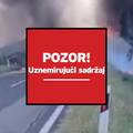 UZNEMIRUJUĆA SNIMKA Jedan mrtav kod Vinkovaca: 'Kamioni se sudarili frontalno i zapalili!'