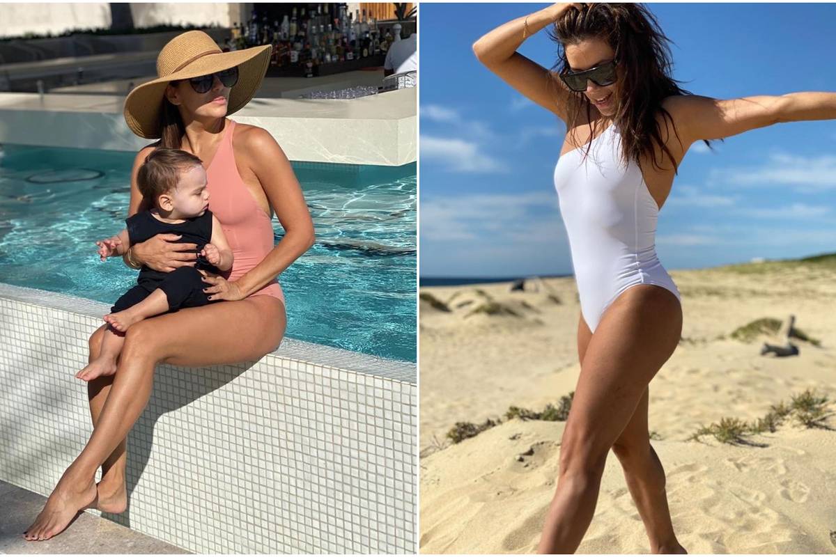 Eva Longoria s obitelji uživa u Meksiku, fanovi joj hvale liniju