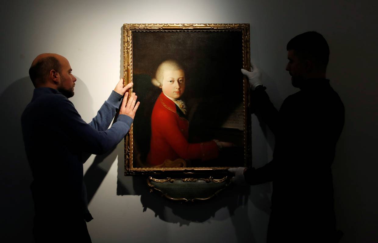 Rijedak Mozartov portret na dražbi u Christie'su u Parizu