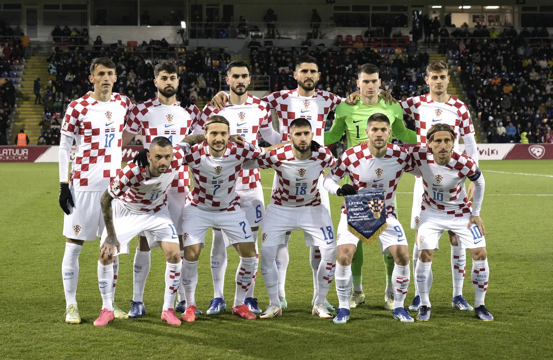 Euro 2024 Qualifier - Group D - Latvia v Croatia