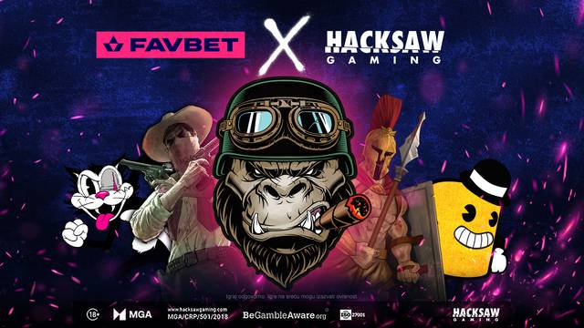 Hacksaw Gaming donosi uzbuđenje uz partnerstvo s FAVBET-om!