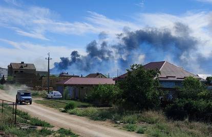 Jedan poginuli u eksplozijama u ruskoj zračnoj bazi na Krimu