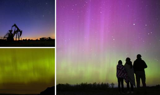 Pogledajte fascinantne snimke polarne svjetlosti: Aurora se opet 'spustila' sve do Hrvatske