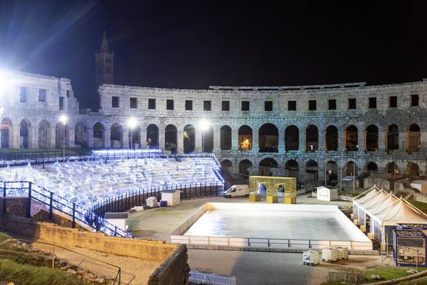 U Pulskoj Areni traju zadnje pripreme za advent