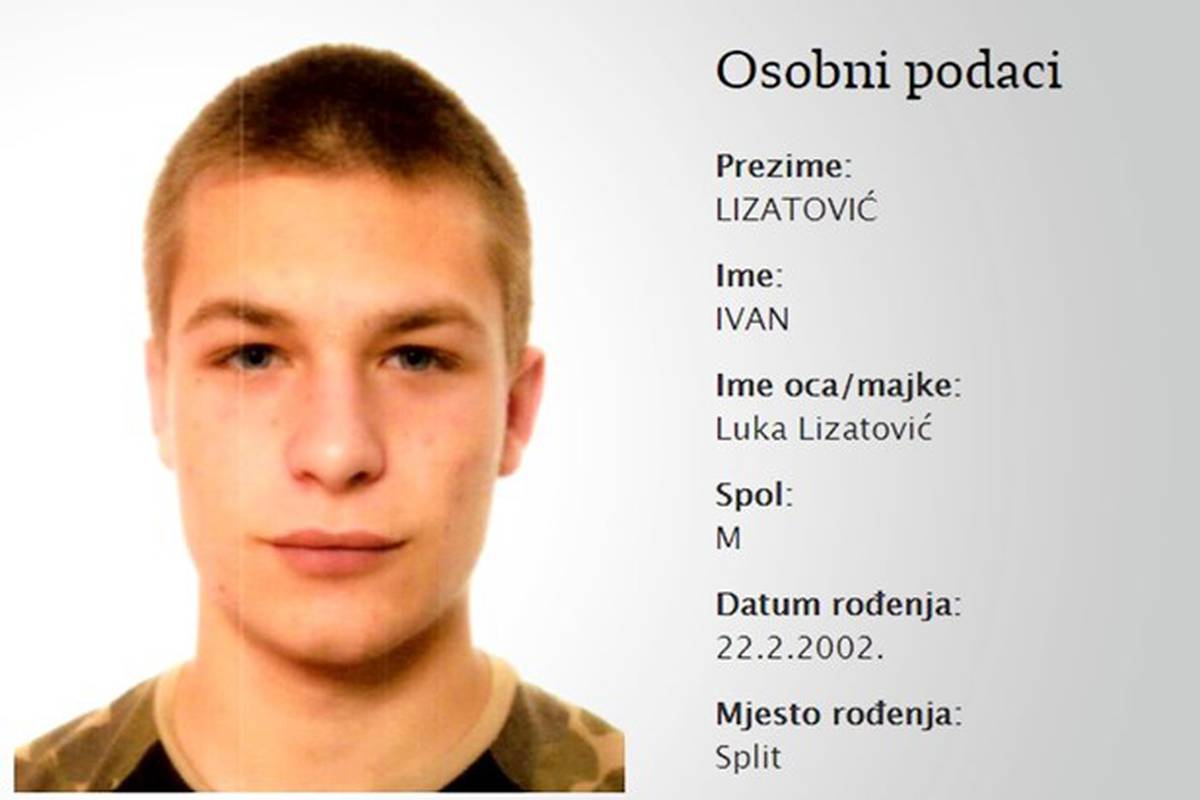 Nestao 18-godišnjak iz okolice Splita - jeste li ga vidjeli?