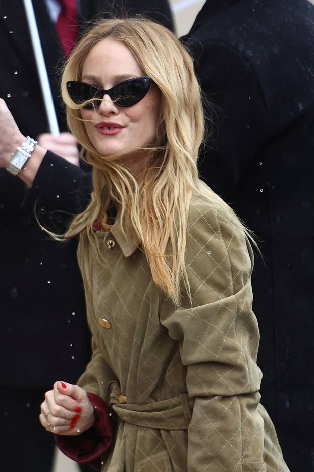 Guests at Chanel Haute Couture Spring/Summer 2026 show in Paris