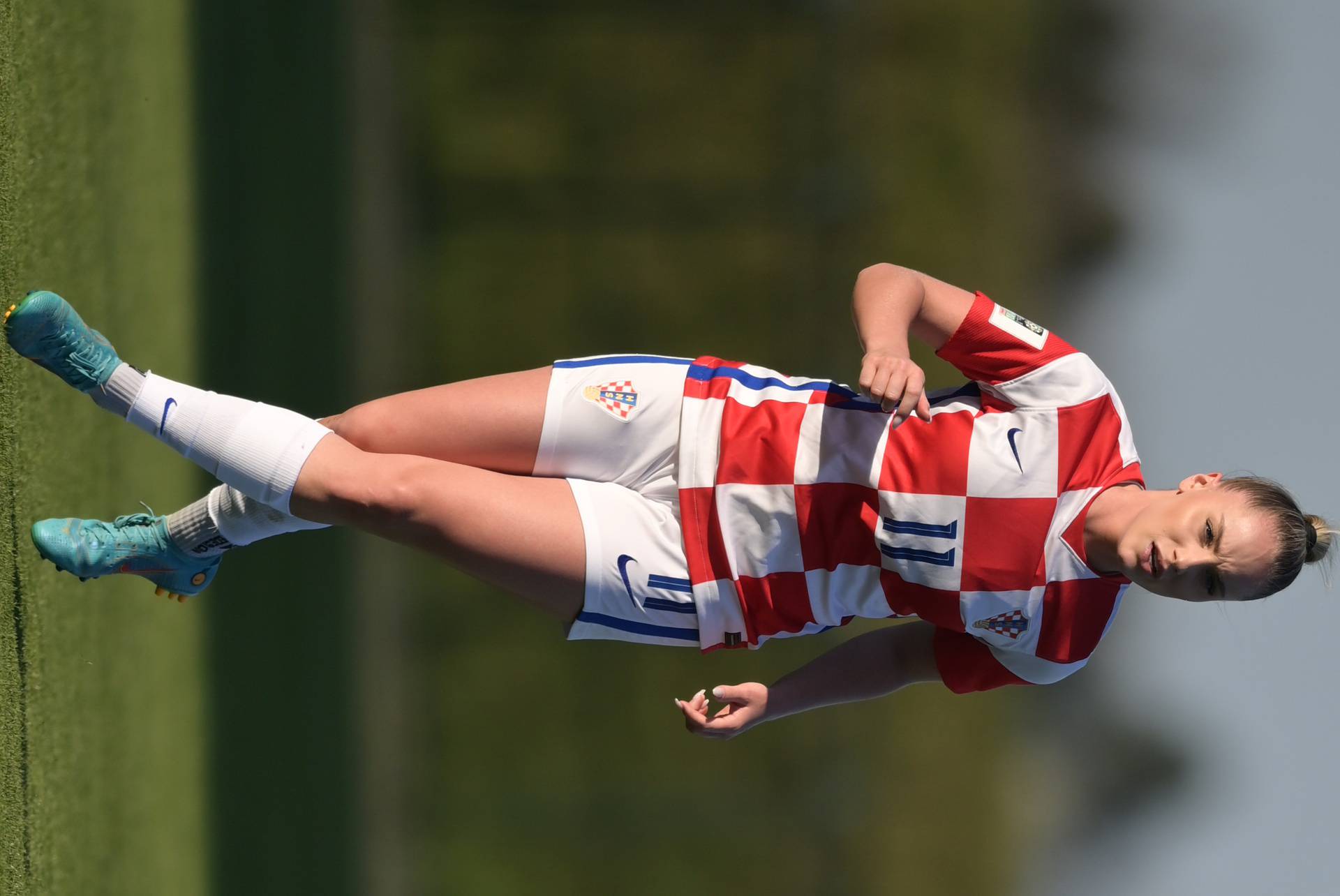 Velika Gorica: Nogometašice Hrvatske protiv Rumunjske u kvalifikacijskoj utakmici za SP