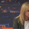 Šulentić se rasplakala tijekom emisije nakon što je Iva Olivari komentirala doček 'Vatrenih'