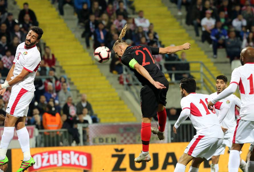 Rijeka: Susret Hrvatske i Jordana u prijateljskoj utakmici