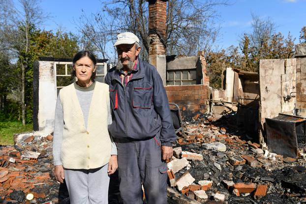 U Bijelim Vodama potpuno izgorjela kuća obitelji Branković