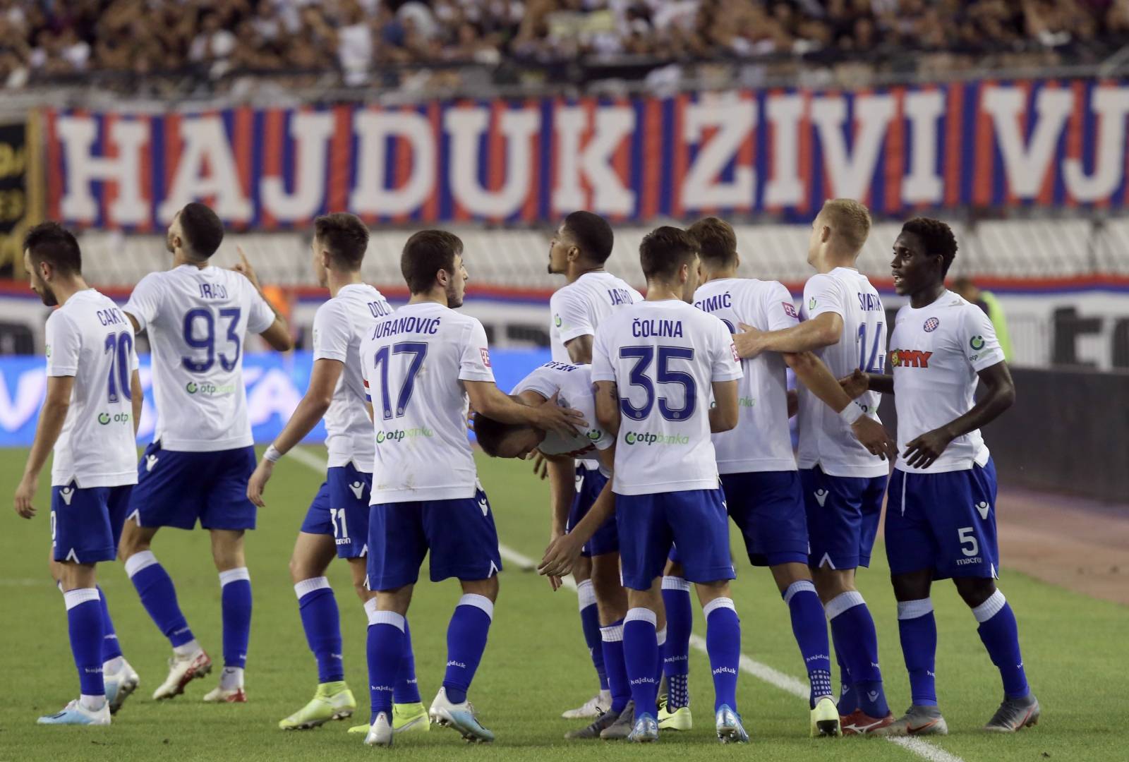 Split: HNK Hajduk i GNK Dinamo u okrÅ¡aju 7. kola Prve HNL na Poljudu