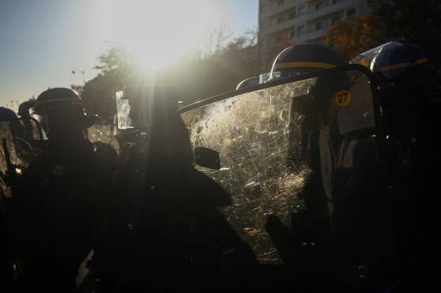 Nationwide day of student protests in France