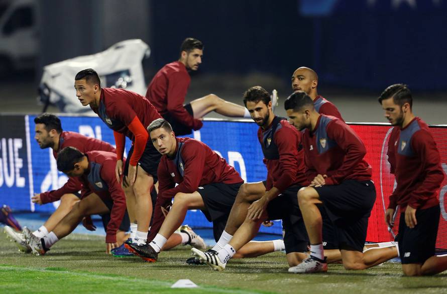 Football Soccer - Sevilla FC Training - UEFA Champions League Group Stage