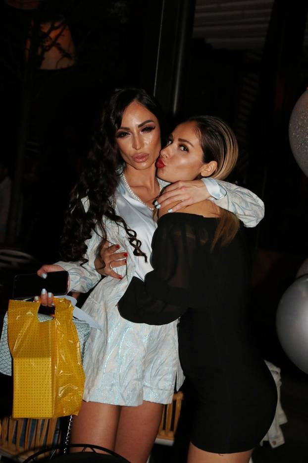 Beograd: Pjevačica Anastasija Buđić proslavila rođendan